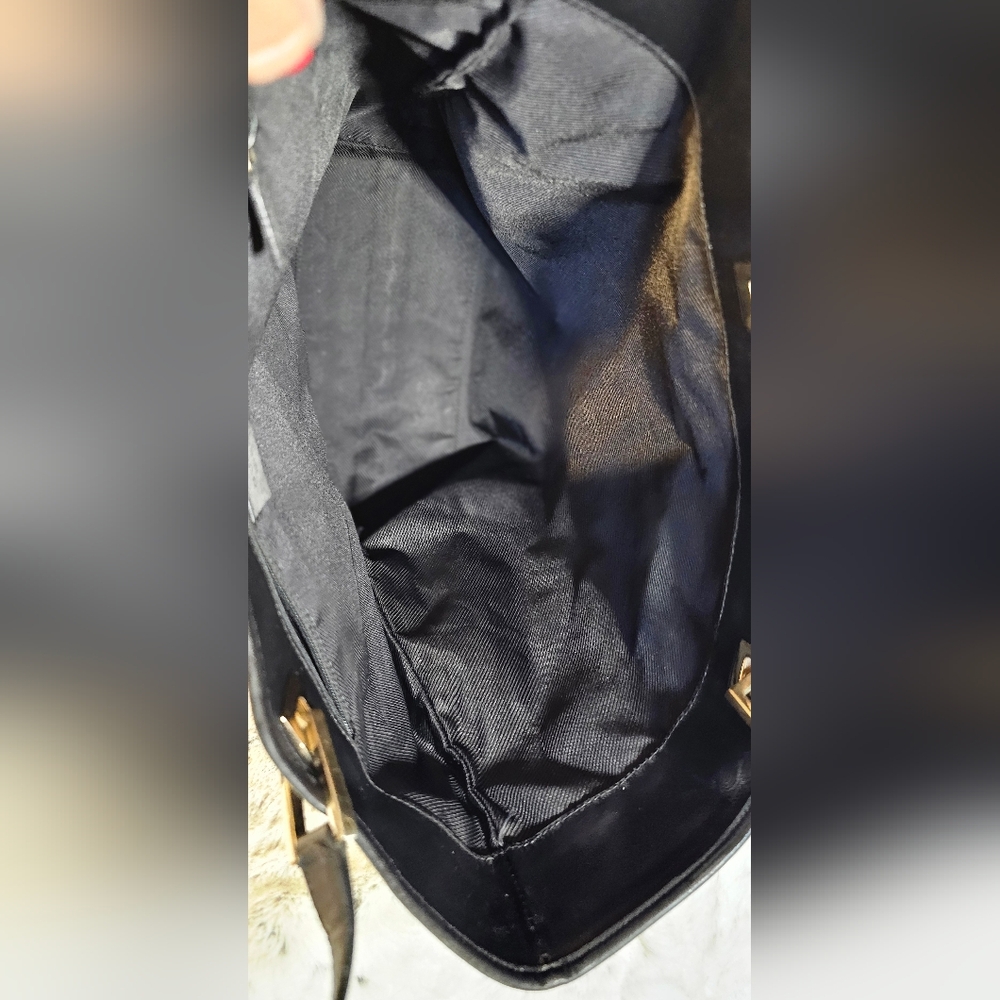 Gucci Black Tote with Gold Accents - Picture 15 of 16